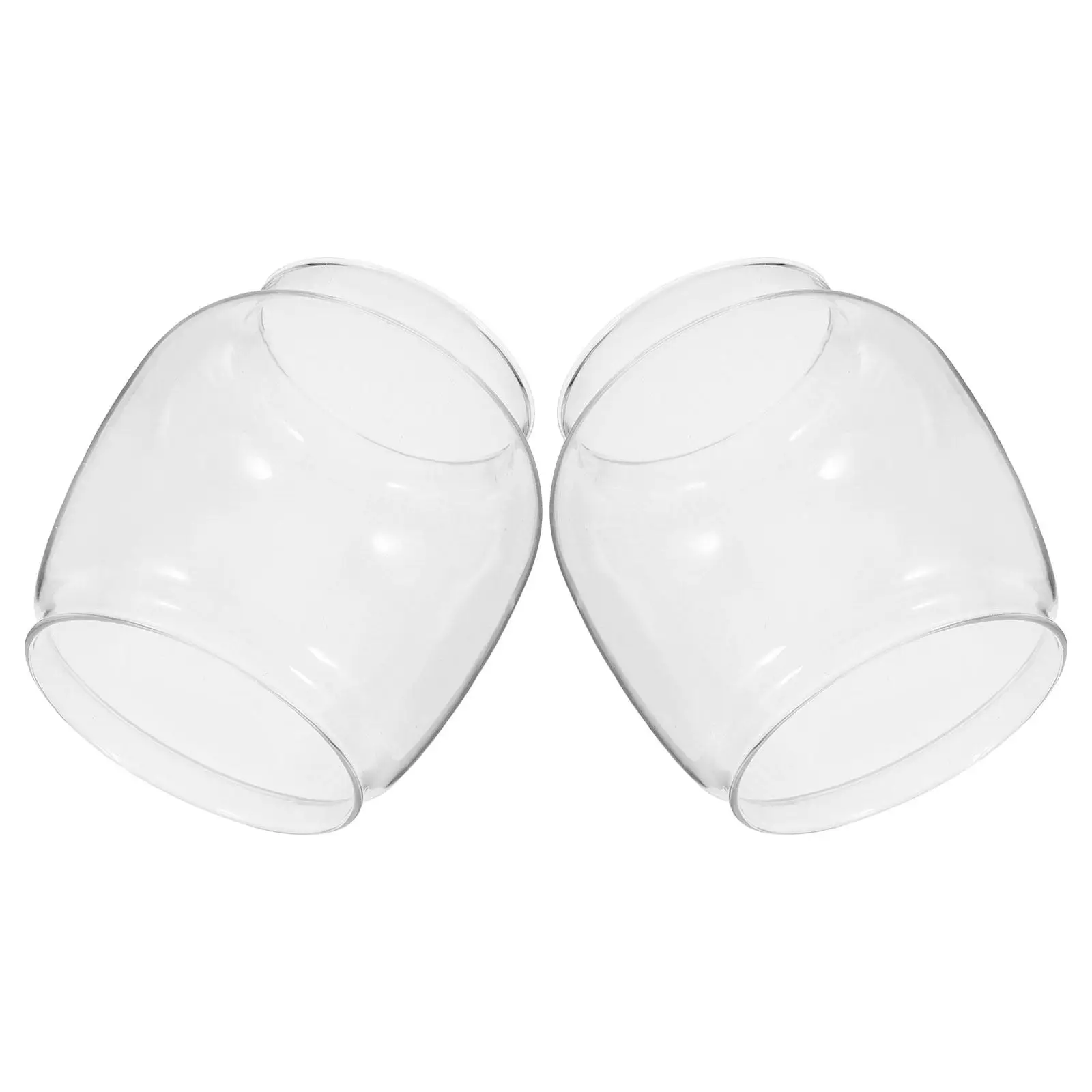 2Pcs Transparent Glass Lamp Shade Windproof Chimney Oil Lamp Globe Replacement Lantern Cover Ceiling Fan Light Cover
2Pcs Transparent Glass Lamp Shade Windproof Chimney Oil Lamp Globe Replacement Lantern Cover Ceiling Fan Light Cover