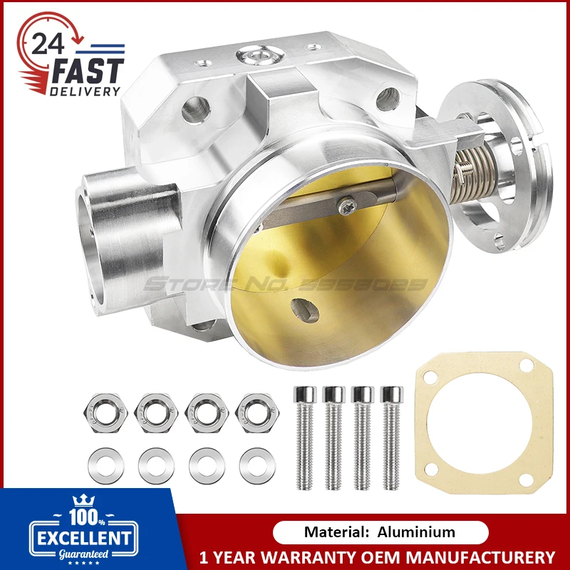 70mm Aluminum CNC Performance Throttle Body For Acura Honda B16/B18/D15/D16/H22/F20 S2000 Acura 1990-2001 Integra All Models
70mm Aluminum CNC Performance Throttle Body For Acura Honda B16/B18/D15/D16/H22/F20 S2000 Acura 1990-2001 Integra All Models