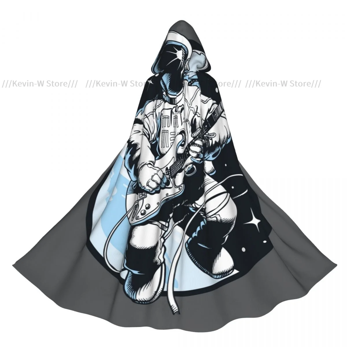 Unisex Witch Party Reversible Hooded Adult Vampires Cape Cloak Cartoon Astronaut Playing Electric Guitar In Space
Unisex Witch Party Reversible Hooded Adult Vampires Cape Cloak Cartoon Astronaut Playing Electric Guitar In Space