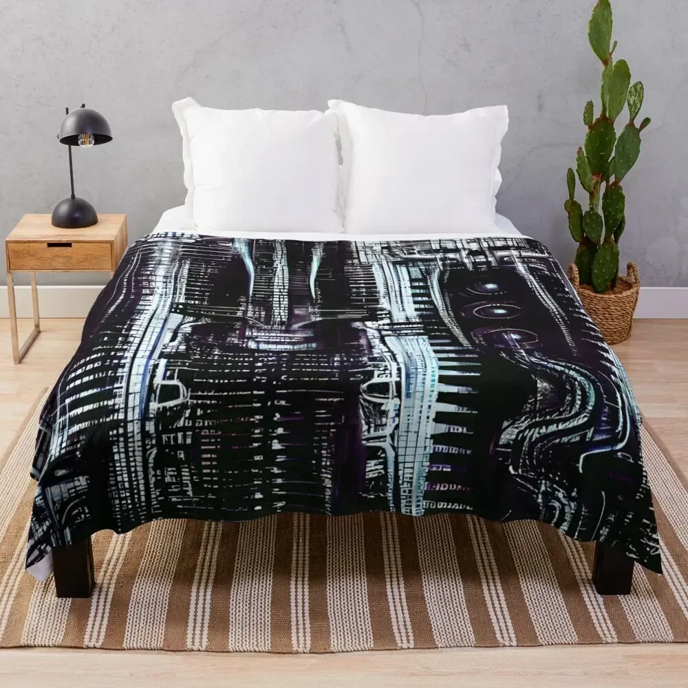 HR Giger Steampunk Pattern Throw Blanket Portable Lightweight Blanket for Travel Camping
HR Giger Steampunk Pattern Throw Blanket Portable Lightweight Blanket for Travel Camping