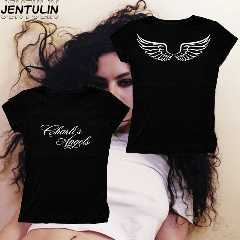 Dark Angel Wing Hot sale Graphic Printed T-Shirts For Women Skinny Sexy Crop Tops Hip Hop Street Y2K Goth Short Sleeves tops
Dark Angel Wing Hot sale Graphic Printed T-Shirts For Women Skinny Sexy Crop Tops Hip Hop Street Y2K Goth Short Sleeves tops