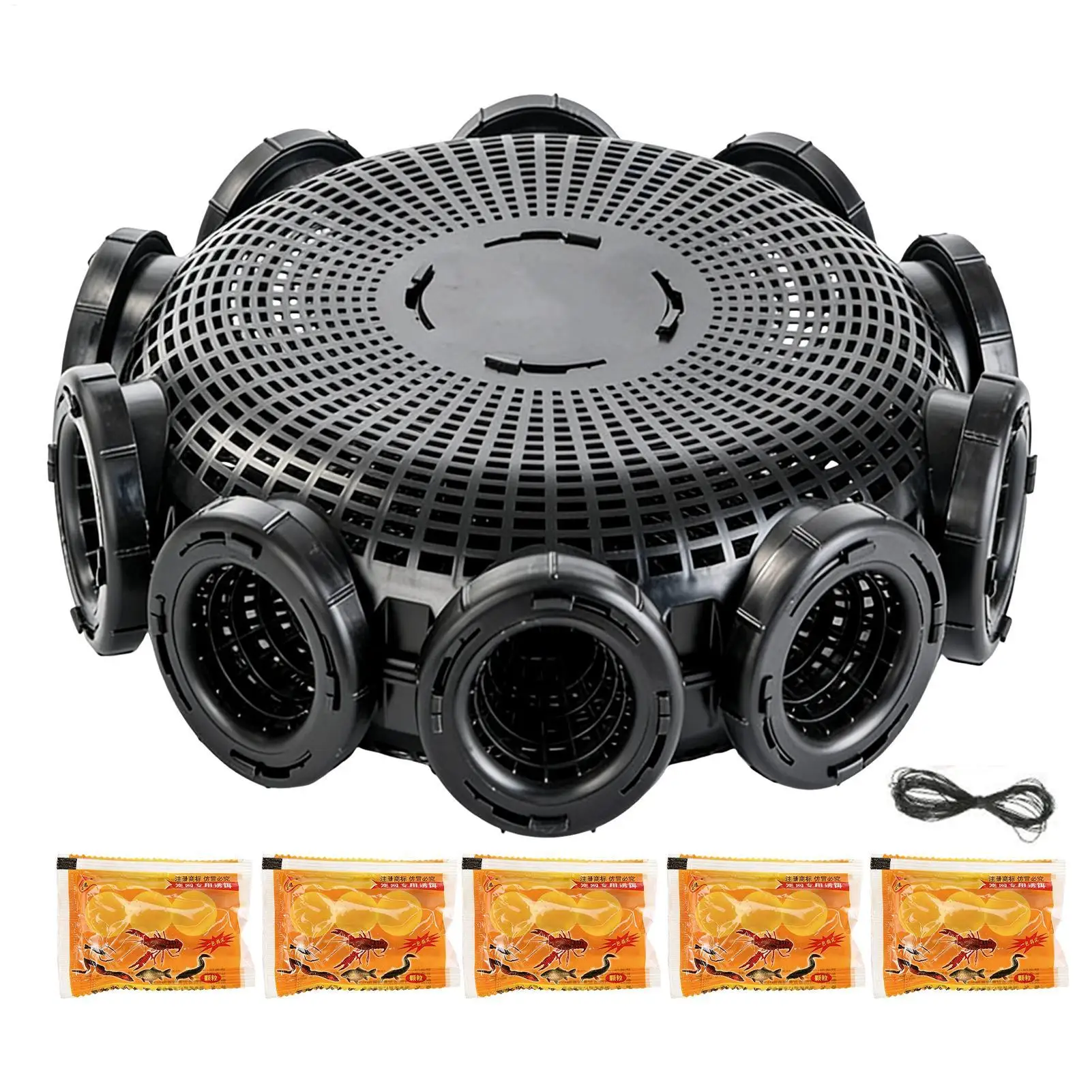 Fishing Trap Shrimp Cage Fish Minnow Shrimp Crab Mesh Trap Fishing Mesh Cage Escape-Proof Fishing Trap Crab Catching Tool
Fishing Trap Shrimp Cage Fish Minnow Shrimp Crab Mesh Trap Fishing Mesh Cage Escape-Proof Fishing Trap Crab Catching Tool