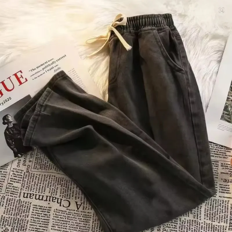 Summer Men's Denim Pants Old Blue Male Jeans Straight Casual Menwear Loose Wide Leg Trousers New Fashion
Summer Men's Denim Pants Old Blue Male Jeans Straight Casual Menwear Loose Wide Leg Trousers New Fashion 