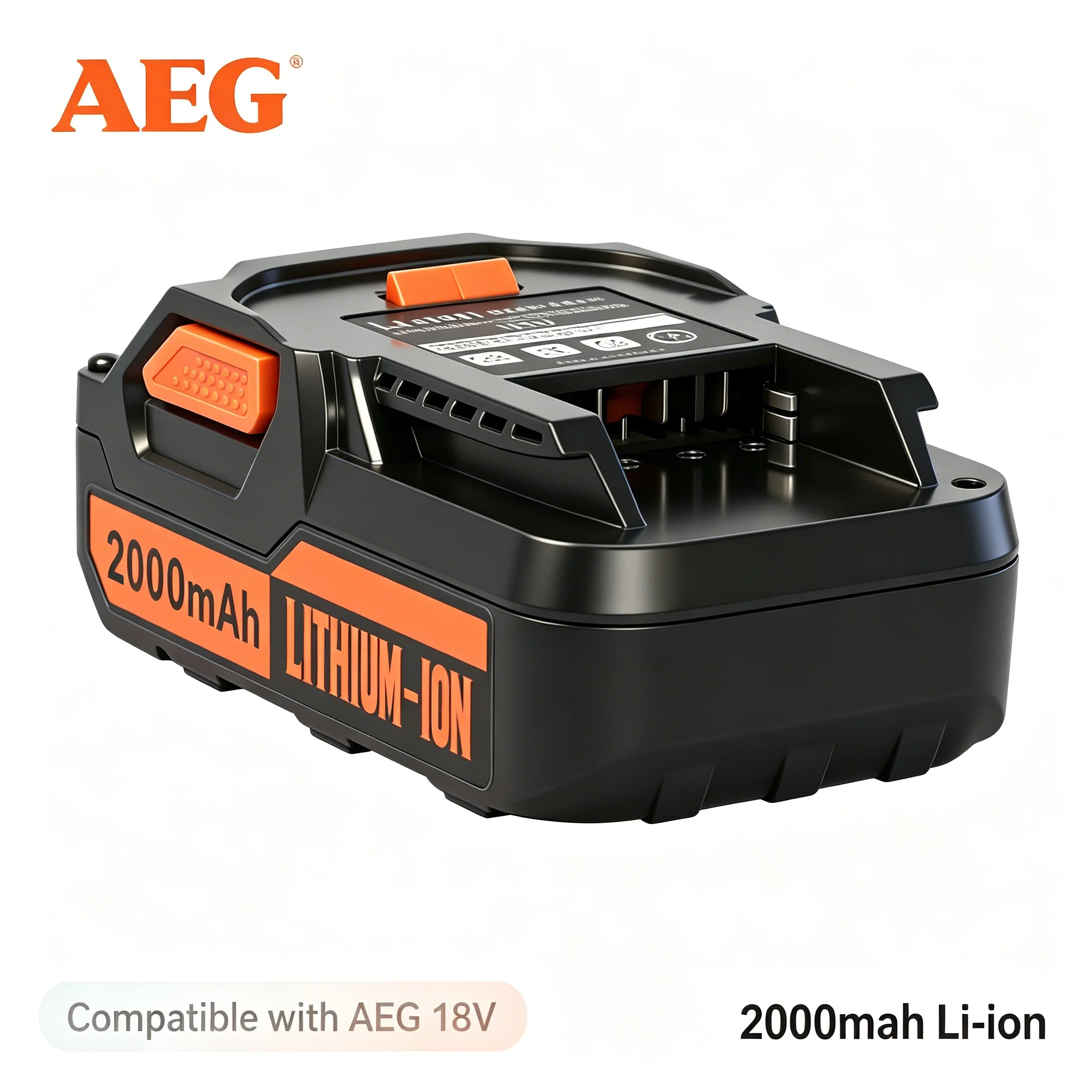 For AEG 18V Battery 2000mAh Li-ion Battery For RIDGID R840087 R840085 L1815R L1850R L1830R R840083 Series Cordless Power Tool
For AEG 18V Battery 2000mAh Li-ion Battery For RIDGID R840087 R840085 L1815R L1850R L1830R R840083 Series Cordless Power Tool