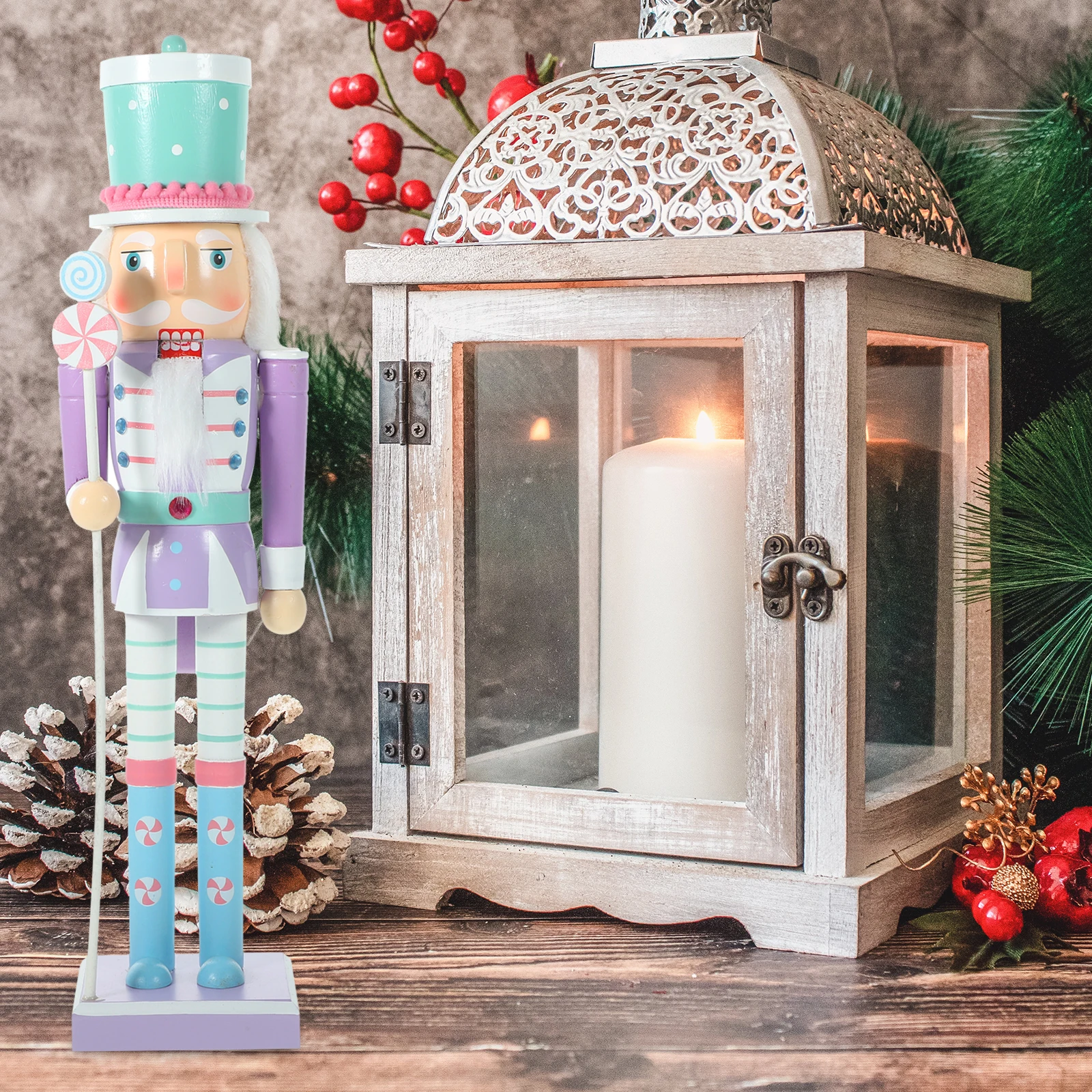 Nutcracker Ornament Festival Puppet Christmas Gift Wood Figures Father Desktop Decor Lovely Nutcrackers
Nutcracker Ornament Festival Puppet Christmas Gift Wood Figures Father Desktop Decor Lovely Nutcrackers
