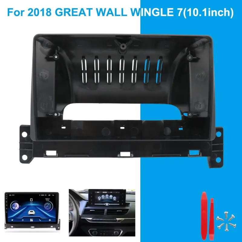 For Great Wall Wingle 7 2018 10.1 Inch Car Radio Fascia Frame Dashboard Panel Trim Kit Stereo Mount Adapter
For Great Wall Wingle 7 2018 10.1 Inch Car Radio Fascia Frame Dashboard Panel Trim Kit Stereo Mount Adapter