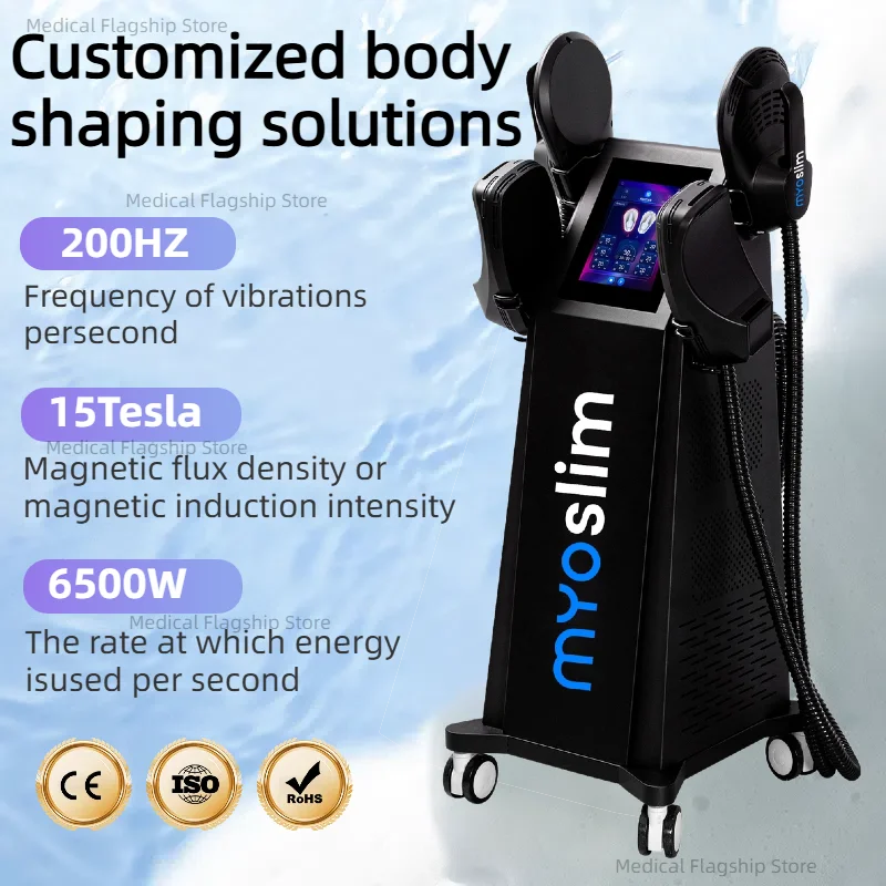 RF 6500 Вт 15 Tesla MYOslim машина для похудения Hiemt Nova для моделирования тела высокопрочный стимулятор тазовых мышц салонное оборудование
RF 6500 Вт 15 Tesla MYOslim машина для похудения Hiemt Nova для моделирования тела высокопрочный стимулятор тазовых мышц салонное оборудование