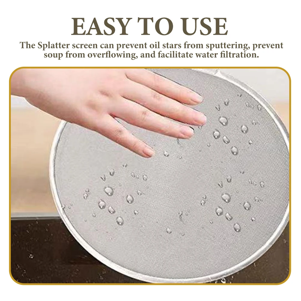 Oilproof Mesh Accessories Air Fryer Splatter Shield Screen Cover Anti Splash Grease
Oilproof Mesh Accessories Air Fryer Splatter Shield Screen Cover Anti Splash Grease
