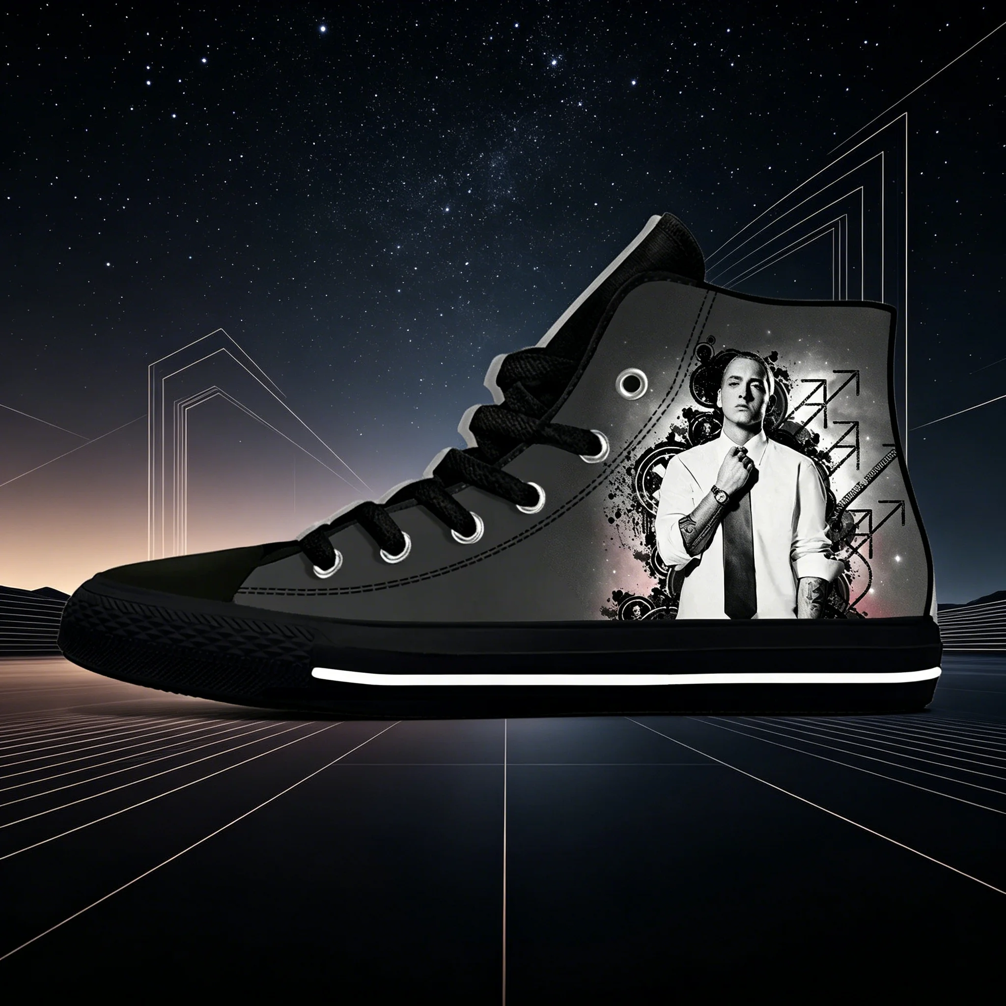 Eminem Pattern Unisex Casual Shoes Soft Sole Fashion Sneakers Breathable Daily Wear Walking Footwear For Ladies
Eminem Pattern Unisex Casual Shoes Soft Sole Fashion Sneakers Breathable Daily Wear Walking Footwear For Ladies