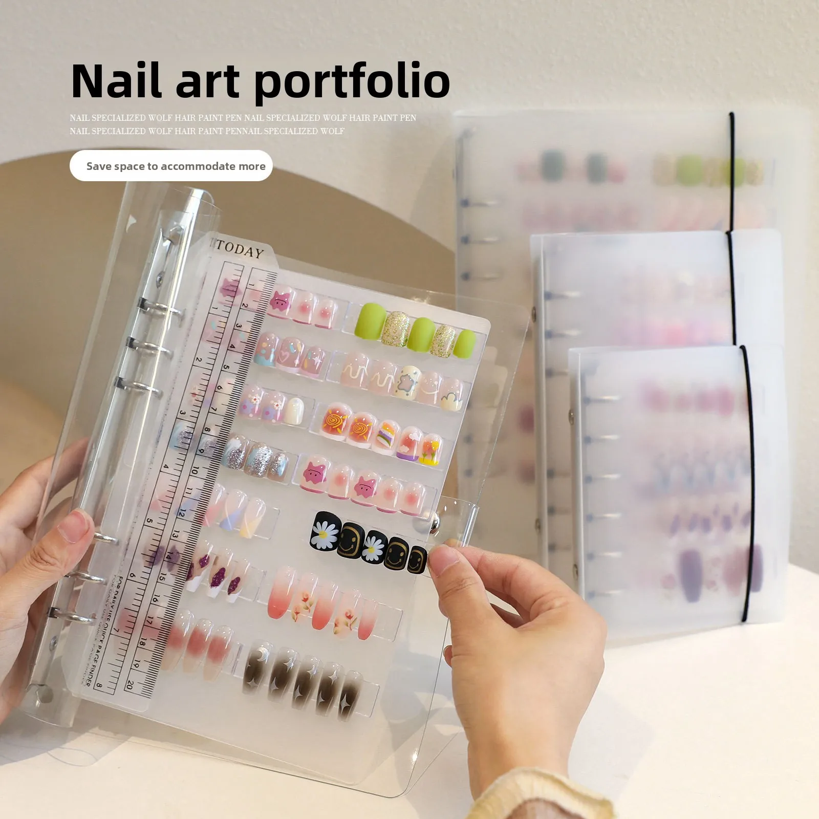 Выставочный альбом для хранения дизайна ногтей, редактор DIY, простой инструмент для хранения дизайна ногтей
Выставочный альбом для хранения дизайна ногтей, редактор DIY, простой инструмент для хранения дизайна ногтей