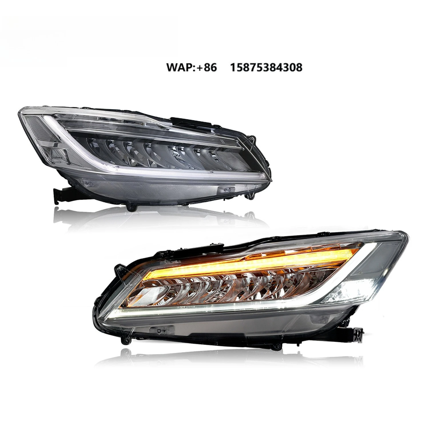 Factory LED High Quality 9/9.5th Headlights Assembly DRL Front Light 2013-2017 for Accord New Condition 6000k
Factory LED High Quality 9/9.5th Headlights Assembly DRL Front Light 2013-2017 for Accord New Condition 6000k