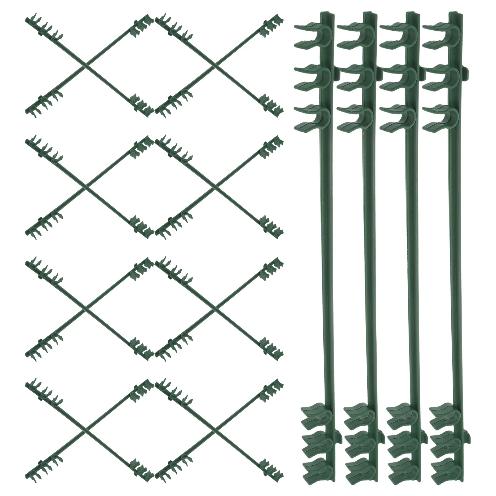 20 Pcs Gardening Rod Connectors 8mm Tubes Durable Plastic Plant Clips Trellis Accessories Lightweight Weather
20 Pcs Gardening Rod Connectors 8mm Tubes Durable Plastic Plant Clips Trellis Accessories Lightweight Weather