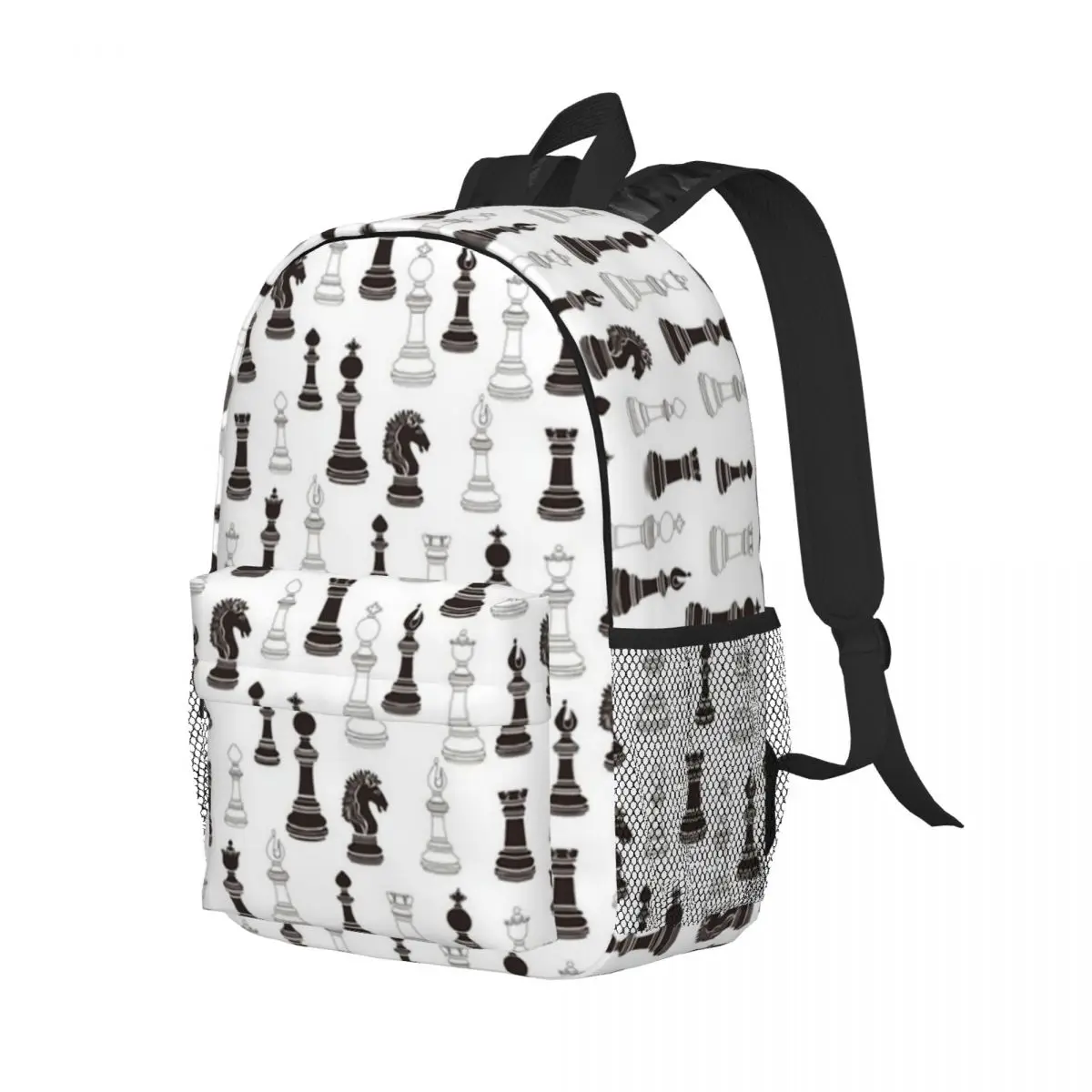 Black And White Chess Backpack Student Boys Girls BookBag Children School Bag Laptop Shoulder Bags for Men Women
Black And White Chess Backpack Student Boys Girls BookBag Children School Bag Laptop Shoulder Bags for Men Women