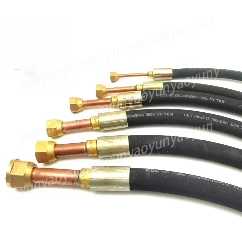 R410A L Type 1/4" 3/8" 1/2" 5/8" 3/4" 7/8" Durable Flexible Rubber Hose in Air Conditioners and Condensing Units
R410A L Type 1/4" 3/8" 1/2" 5/8" 3/4" 7/8" Durable Flexible Rubber Hose in Air Conditioners and Condensing Units