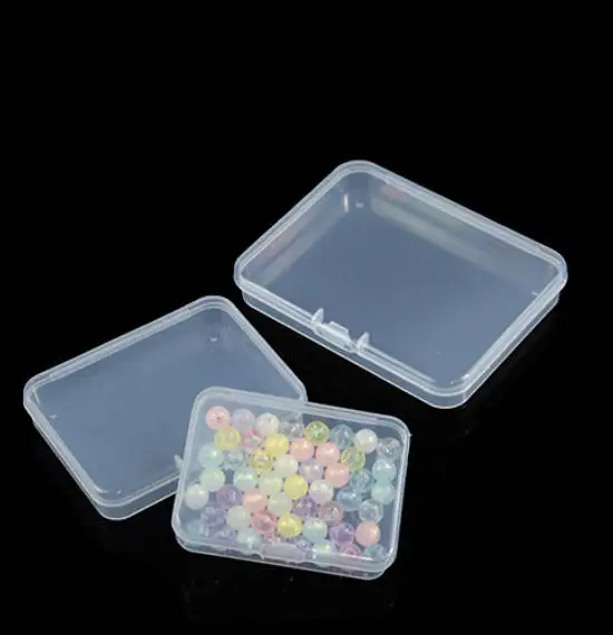 Flat Transparent PP Plastic Packaging Box Small Item Organizer Rectangular Storage Box for Parts Empty Box for Easy Organization
Flat Transparent PP Plastic Packaging Box Small Item Organizer Rectangular Storage Box for Parts Empty Box for Easy Organization