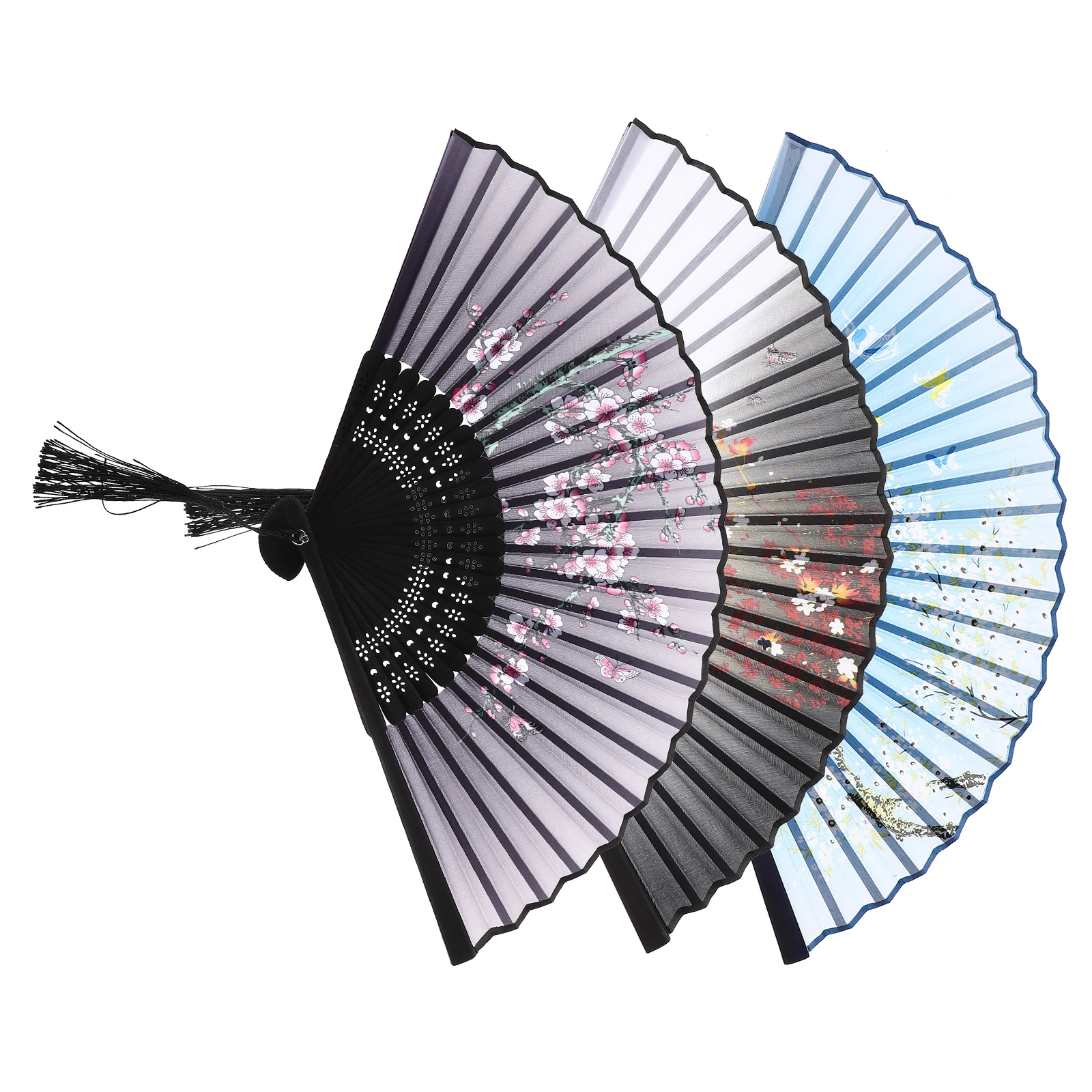 3 Pcs Dancing Fans Elegant Bamboo Handheld Fans Foldable Traditional Chinese Decor Retro Summer Travel Photography Props
3 Pcs Dancing Fans Elegant Bamboo Handheld Fans Foldable Traditional Chinese Decor Retro Summer Travel Photography Props