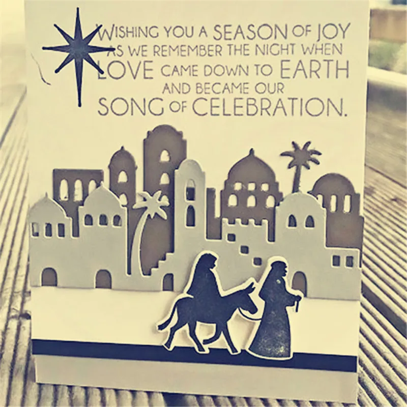 5Pcs/lot Bethlehem Metal Cutting Dies Embossing Stencil Card Album Scrapbooking DIY Template Punch Craft
5Pcs/lot Bethlehem Metal Cutting Dies Embossing Stencil Card Album Scrapbooking DIY Template Punch Craft