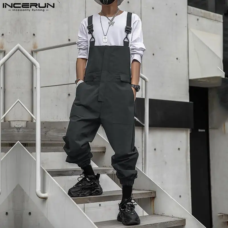 INCERUN 2024 Fashionable Bodysuits New Mens Cargo Overall Jumpsuits Leisure Streetwear Male Summer Solid All-match Rompers S-5XL
INCERUN 2024 Fashionable Bodysuits New Mens Cargo Overall Jumpsuits Leisure Streetwear Male Summer Solid All-match Rompers S-5XL