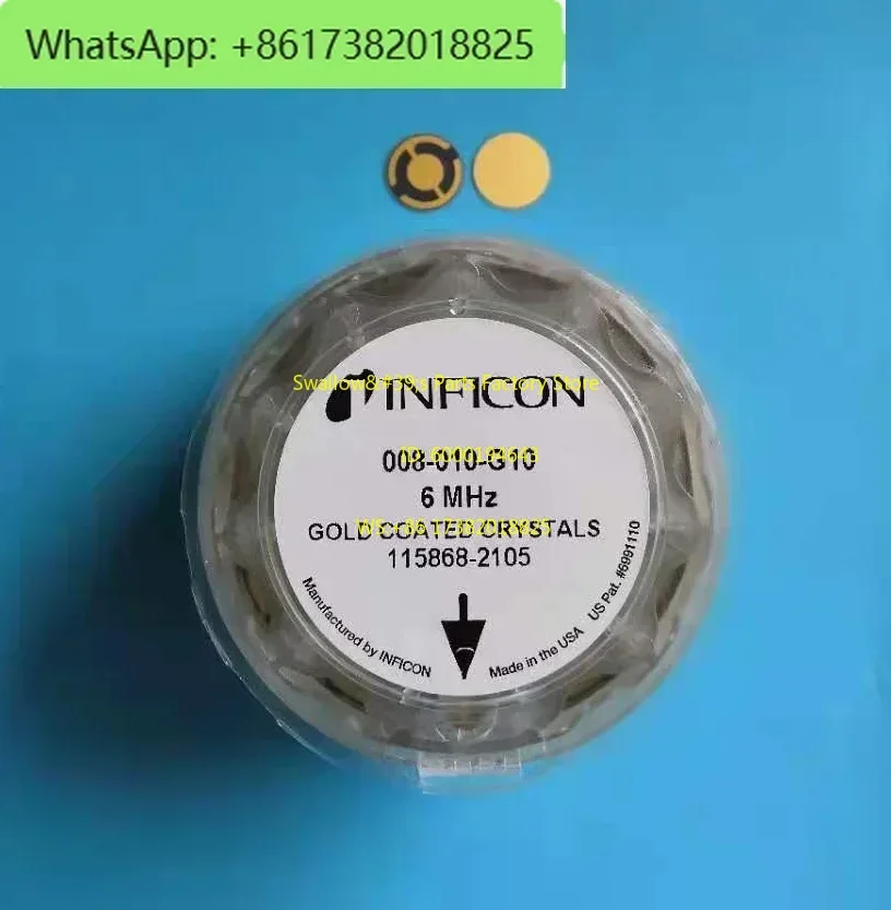 Oscillator 008-010-G10 Original imported genuine quartz wafer 6MHz
Oscillator 008-010-G10 Original imported genuine quartz wafer 6MHz