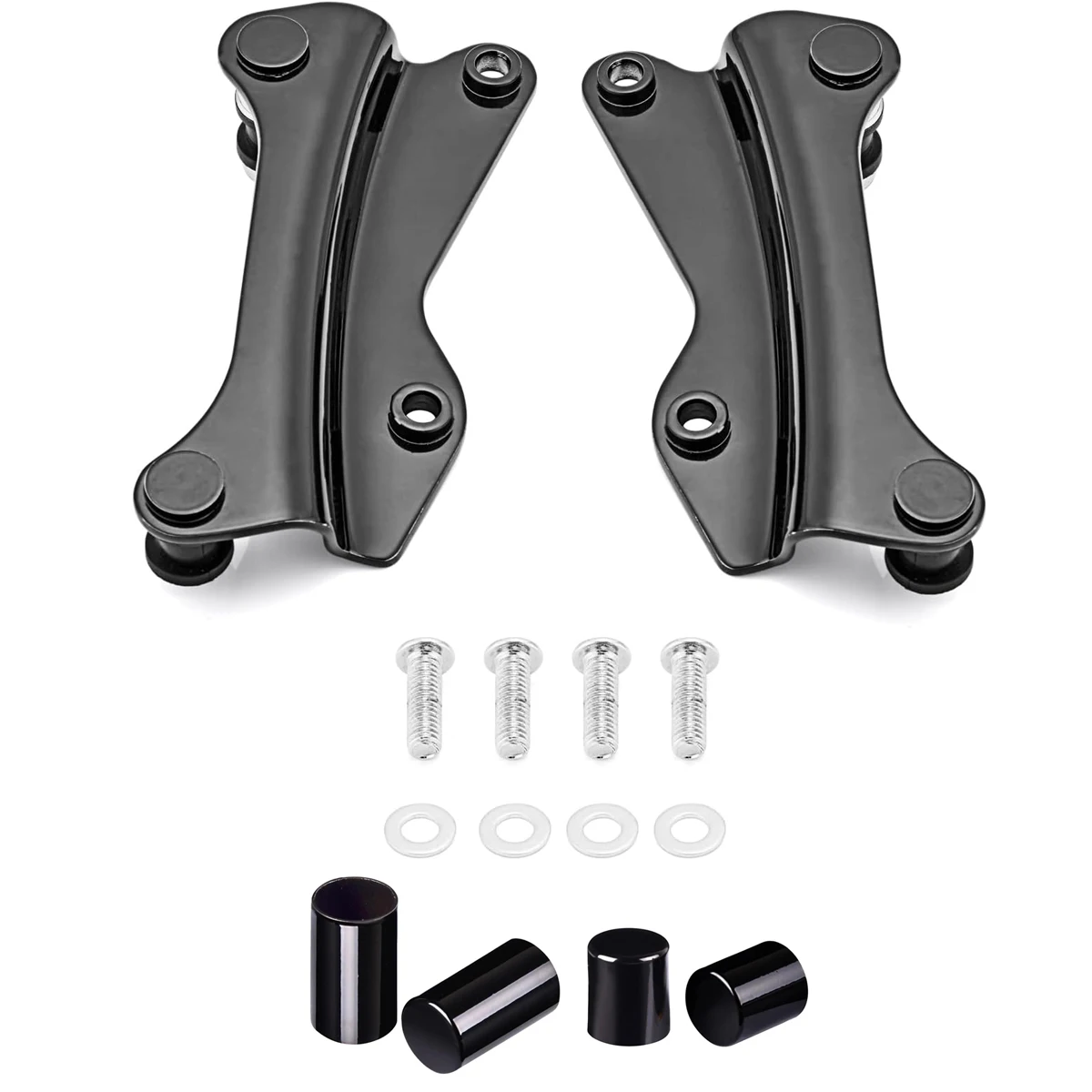 4 Point Docking Hardware Kit Backrest Docking for Harley Touring Street Glide Road Glide Electra Glide Road King CVO 2014-2024
4 Point Docking Hardware Kit Backrest Docking for Harley Touring Street Glide Road Glide Electra Glide Road King CVO 2014-2024