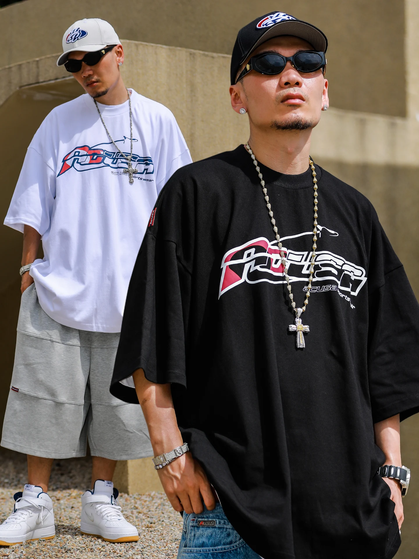 ACUSA Retro Spaceship II Printed Short Sleeve T-Shirt Summer Hip Hop American Street Loose Fit Color Block Casual Cotton Tee
ACUSA Retro Spaceship II Printed Short Sleeve T-Shirt Summer Hip Hop American Street Loose Fit Color Block Casual Cotton Tee