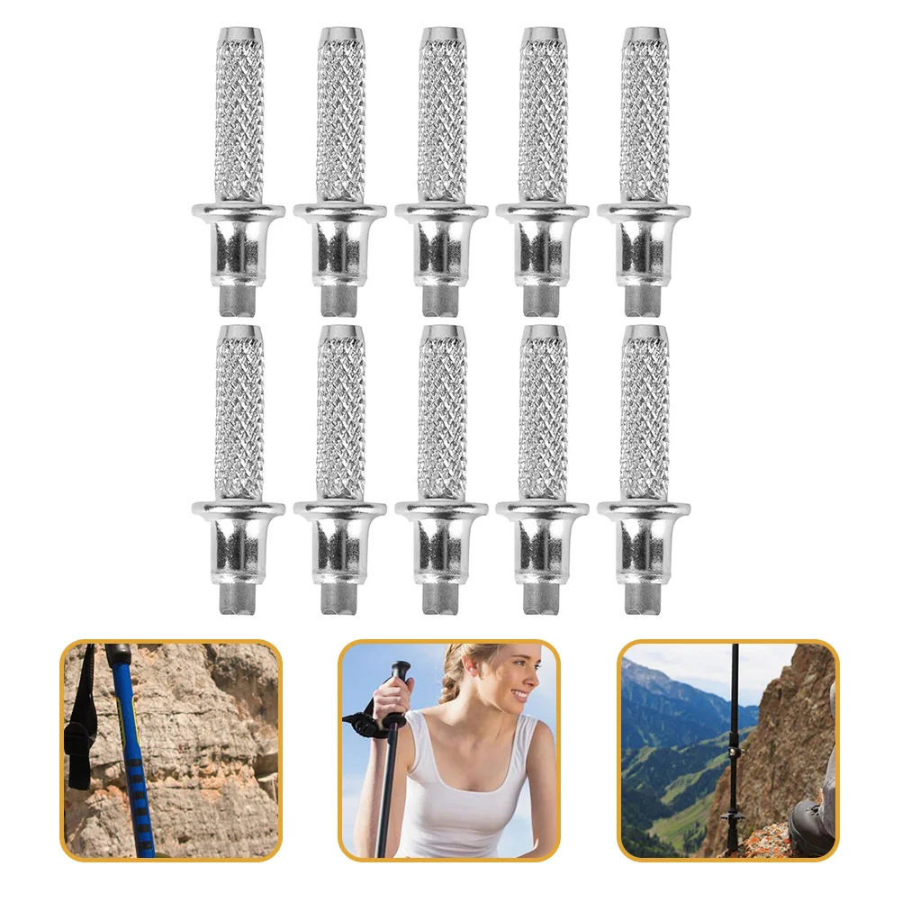10 Pcs Mountaineering Stick Tip Trekking Rod Alpenstock Tips Parts Hiking Walking Treking on Foot Tungsten Steel Travel
10 Pcs Mountaineering Stick Tip Trekking Rod Alpenstock Tips Parts Hiking Walking Treking on Foot Tungsten Steel Travel