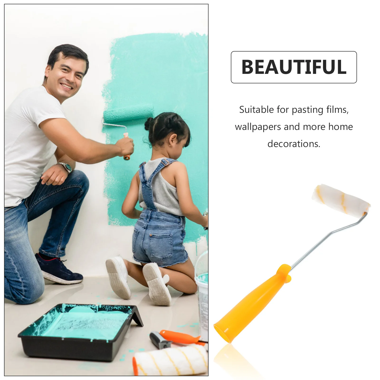 10pcs 4 Inch Paint Roller Cover Shed Resistant Lint Free Reusable Wall Ceiling Painting Tool For Home Office Room Wall Paint
10pcs 4 Inch Paint Roller Cover Shed Resistant Lint Free Reusable Wall Ceiling Painting Tool For Home Office Room Wall Paint