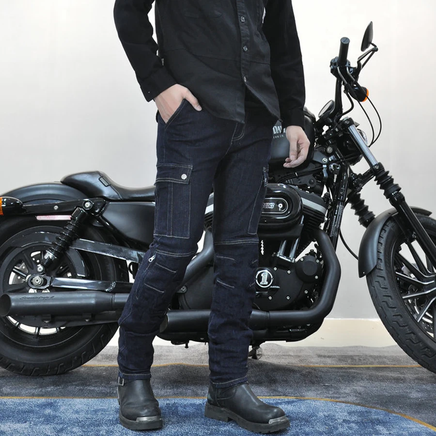 2024 New Motorcycle Anti-Drop Jeans Four Seasons Cycling Slim Fit Elasticity Pants Protective Armor Dark Blue Straight Trousers
2024 New Motorcycle Anti-Drop Jeans Four Seasons Cycling Slim Fit Elasticity Pants Protective Armor Dark Blue Straight Trousers