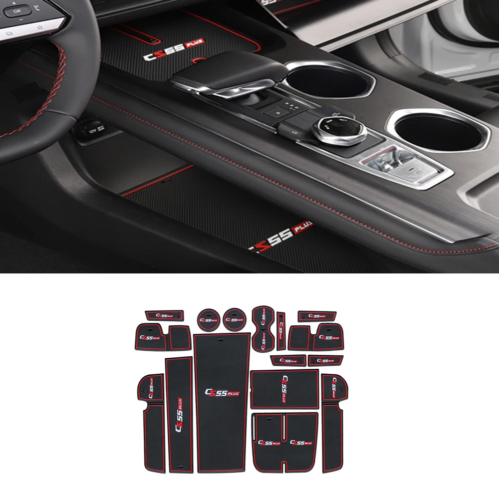 Car Door Slot Pad Water Coaster Storage Box Non-slip Mat Decor Protect Cover For Changan CS55 Plus 2 gen 2022-2024 Accessories
Car Door Slot Pad Water Coaster Storage Box Non-slip Mat Decor Protect Cover For Changan CS55 Plus 2 gen 2022-2024 Accessories