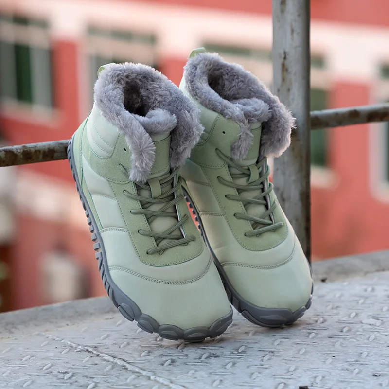 Winter Comfortable Cotton Shoes For Women and Men Outside Hiking Shoes With Fleece Warm Snow Boots Non Slip Casual Botas
Winter Comfortable Cotton Shoes For Women and Men Outside Hiking Shoes With Fleece Warm Snow Boots Non Slip Casual Botas