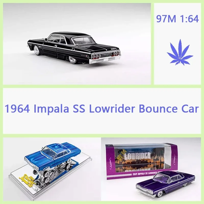 Масштабная модель автомобиля 97M 1:64 Impala SS Lowrider 1964 года, классическая, из сплава, для взрослых, сувенир, подарок, хобби и игрушки
Масштабная модель автомобиля 97M 1:64 Impala SS Lowrider 1964 года, классическая, из сплава, для взрослых, сувенир, подарок, хобби и игрушки