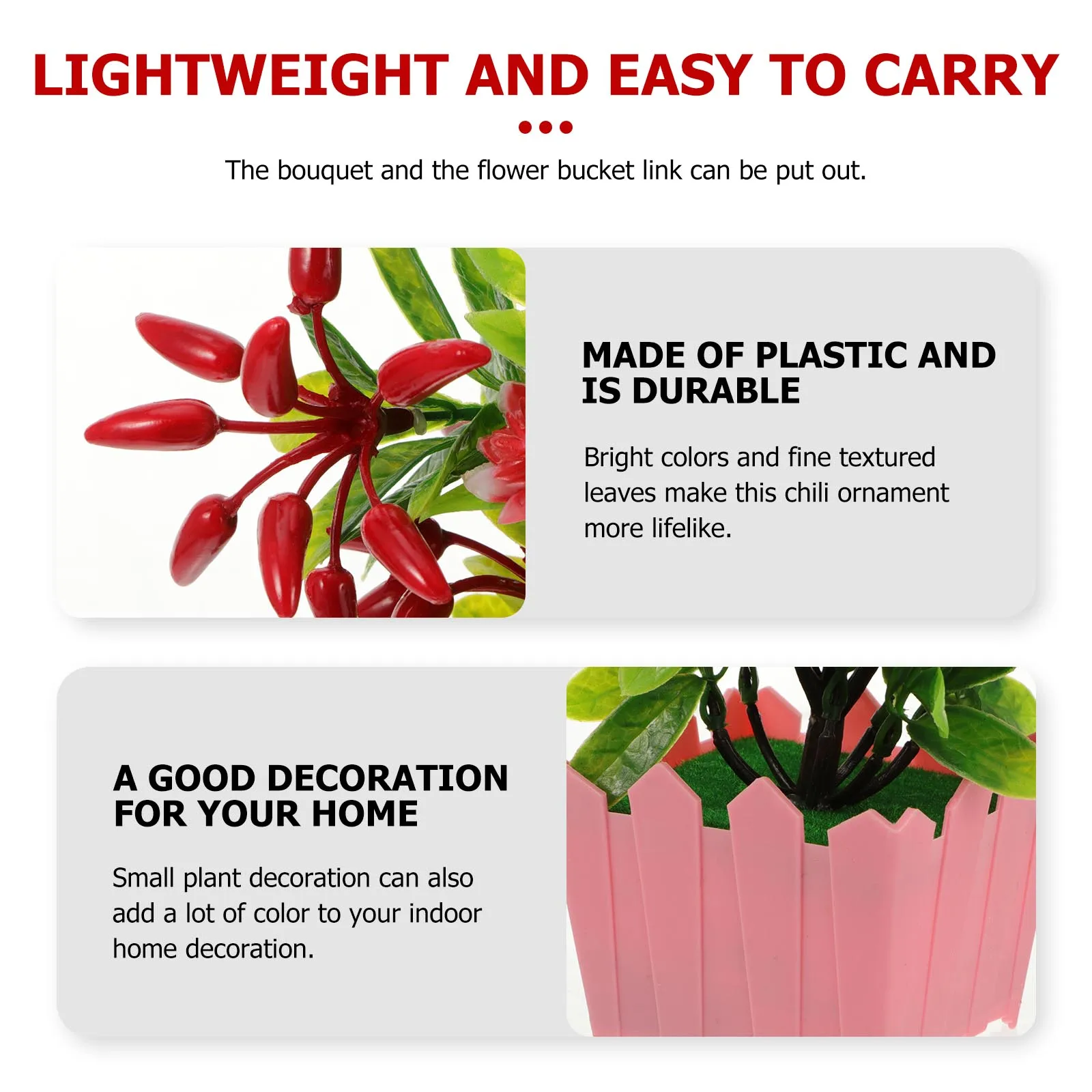 1pc Simulated Pepper Tree Potted Plant Artificial Flowerpot Plastic Greenery Ornament for Home Office Decor Fake Indoor Bonsai
1pc Simulated Pepper Tree Potted Plant Artificial Flowerpot Plastic Greenery Ornament for Home Office Decor Fake Indoor Bonsai