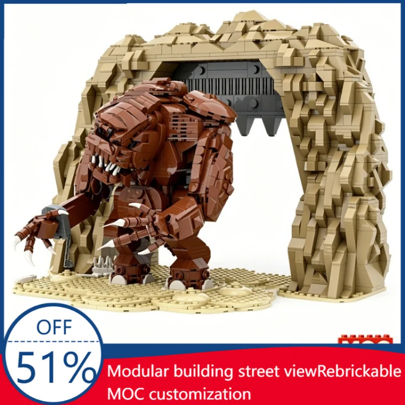 NEW 2566 PCS MOC Wars Rancor (UCS) Building Blocks Model Educational DIY Assembly Toy Christmas Gift For Collection And Display
NEW 2566 PCS MOC Wars Rancor (UCS) Building Blocks Model Educational DIY Assembly Toy Christmas Gift For Collection And Display