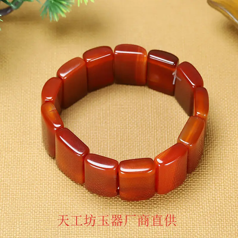 Natural Red Agate Bracelet Men Women Healing Gemstone Fine Jewelry Genuine Red Agate Stone Wide Bangle Lucky Amulet Bracelets
Natural Red Agate Bracelet Men Women Healing Gemstone Fine Jewelry Genuine Red Agate Stone Wide Bangle Lucky Amulet Bracelets
