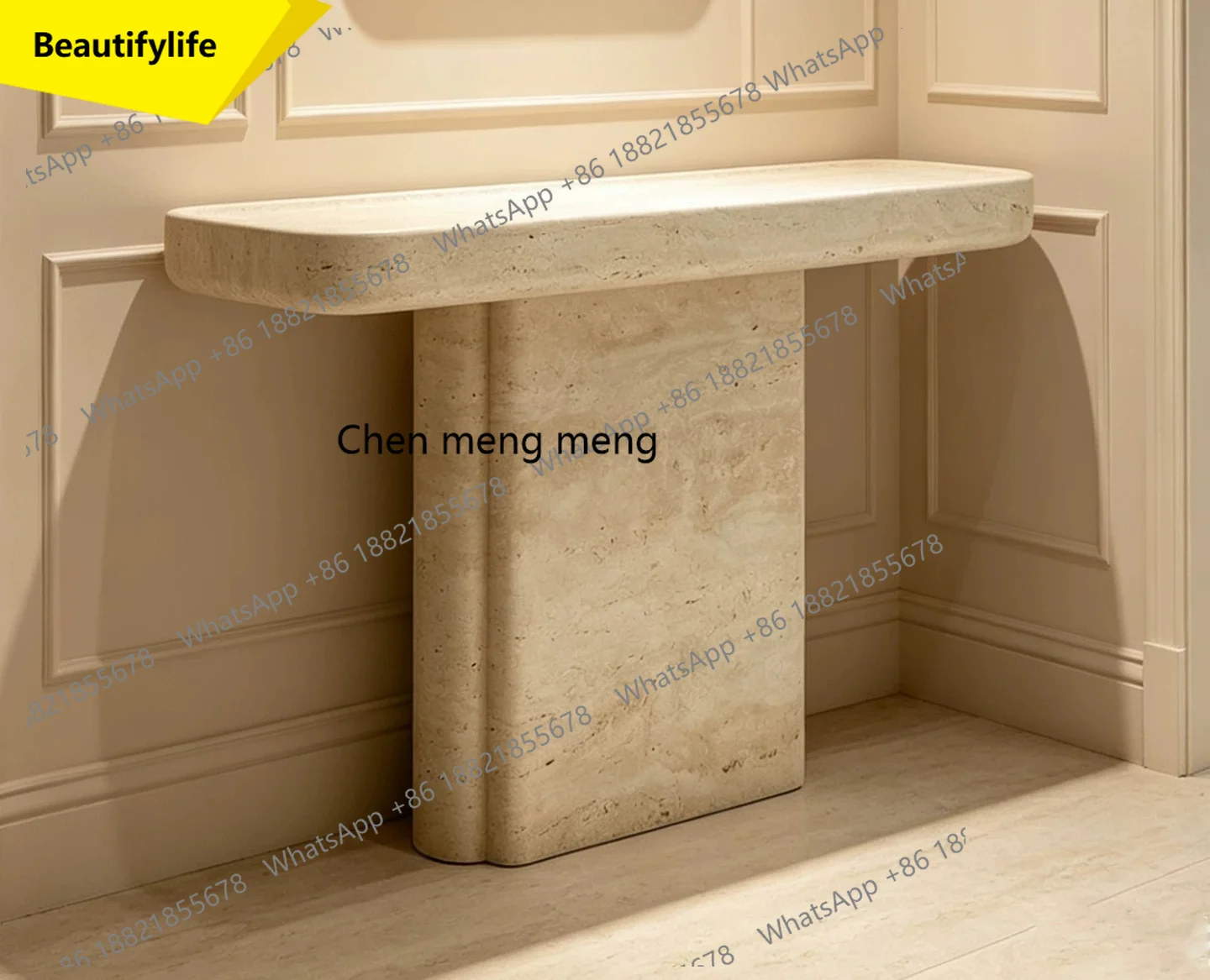 Wabi Sansan Wind Light Luxury Home Travertine Entrance Platform End View Platform High-end Bar Nordic Minimalist Living Room A38
Wabi Sansan Wind Light Luxury Home Travertine Entrance Platform End View Platform High-end Bar Nordic Minimalist Living Room A38