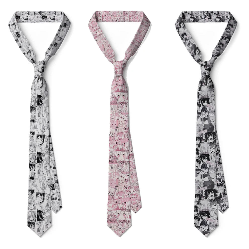 New Japanese anime style tie fun cartoon character pattern printing personalized tie fashion casual elegant men's tie
New Japanese anime style tie fun cartoon character pattern printing personalized tie fashion casual elegant men's tie