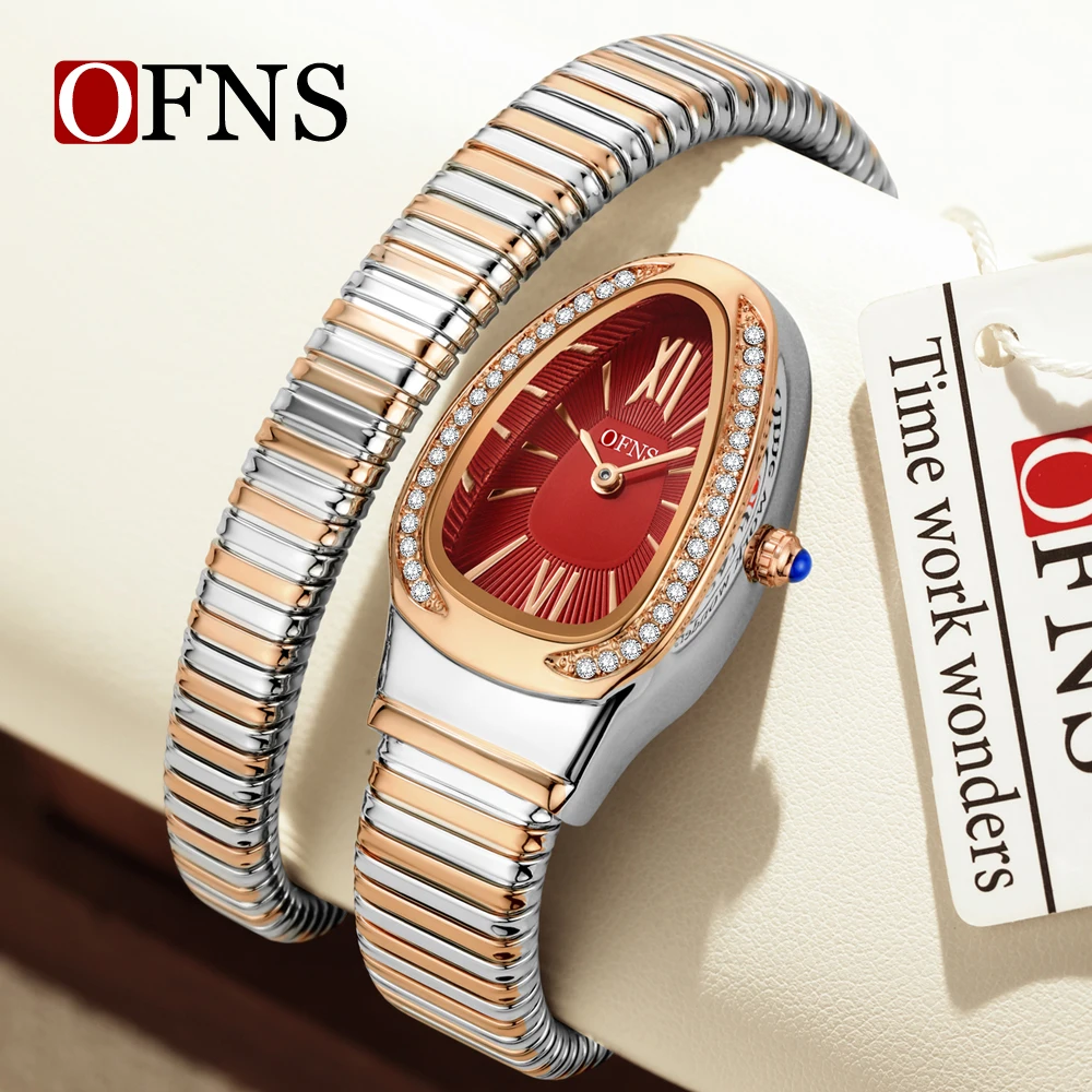 OFNS 1573 Модные женские кварцевые часы с бриллиантовой инкрустацией Высококачественные женские часы с двумя иглами Ретро темпераментные кварцевые часы
OFNS 1573 Модные женские кварцевые часы с бриллиантовой инкрустацией Высококачественные женские часы с двумя иглами Ретро темпераментные кварцевые часы