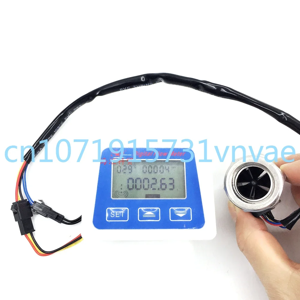 Intelligent Electronic Digital Display Flow Meter 2 Points 4 Points 6 Points 1 Inch Water Flow Sensor Measuring Flow Temperature
Intelligent Electronic Digital Display Flow Meter 2 Points 4 Points 6 Points 1 Inch Water Flow Sensor Measuring Flow Temperature
