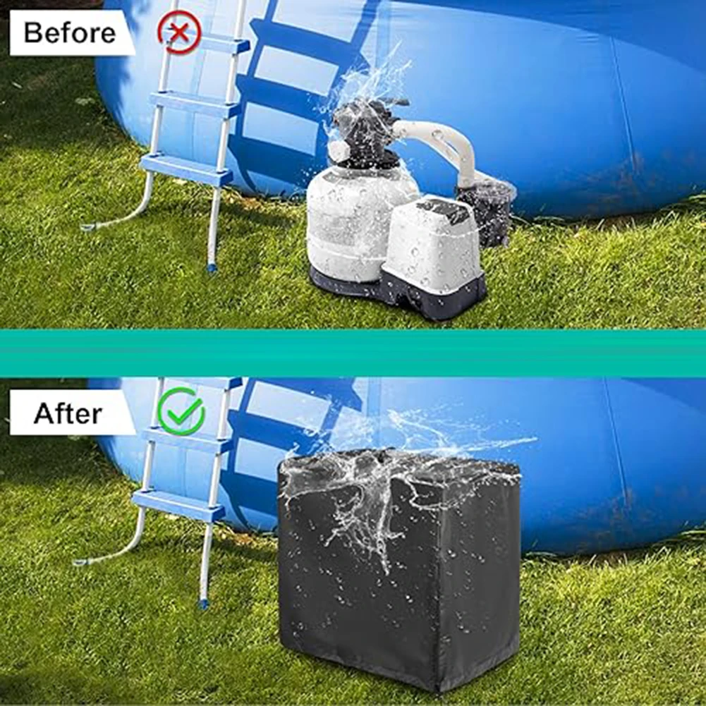 Outdoor Pool Maintenance Sand Filter Cover 420D Oxford Cloth Cover UV Protection Cover Easy Installation Long-lasting Protection
Outdoor Pool Maintenance Sand Filter Cover 420D Oxford Cloth Cover UV Protection Cover Easy Installation Long-lasting Protection