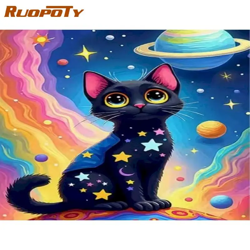 RUOPOTY 5D DIY Diamond Painting Planet Full Square Round Diamond Mosaic Cat Animal Cross Stitch Embroidery Kit Home Decor
RUOPOTY 5D DIY Diamond Painting Planet Full Square Round Diamond Mosaic Cat Animal Cross Stitch Embroidery Kit Home Decor