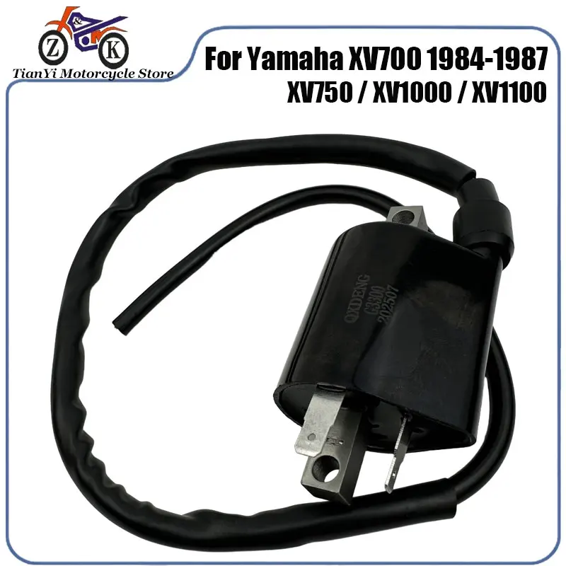 2PCS Motorcycle Ignition Coils For Yamaha XV700 XV750 XV1000 XV1100 XV920 Ignition System Replacement F6T423 42X-82320-70-00
2PCS Motorcycle Ignition Coils For Yamaha XV700 XV750 XV1000 XV1100 XV920 Ignition System Replacement F6T423 42X-82320-70-00