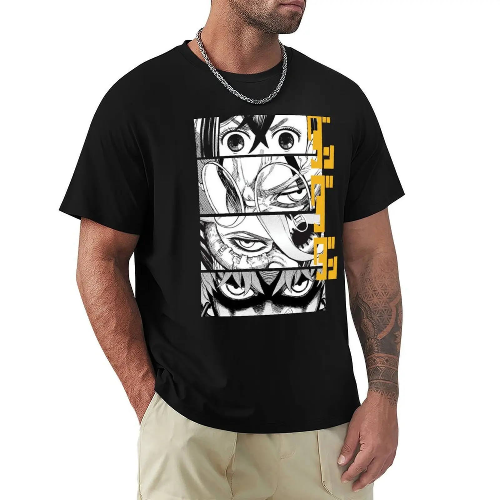 Dandadan Anime Eyes w/ Kaji T-Shirt hippie clothes aesthetic clothes animal prinfor boys anime shirts men
Dandadan Anime Eyes w/ Kaji T-Shirt hippie clothes aesthetic clothes animal prinfor boys anime shirts men