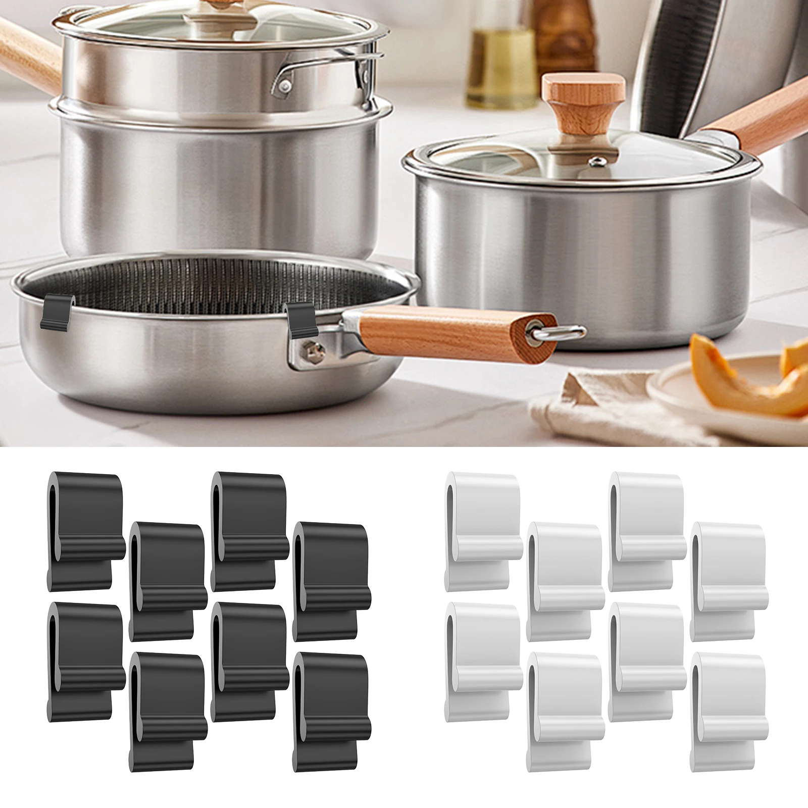 8Pcs Oven Lid Protector Clips Silicone Oven Lid Protector Clips U Shape Replacement Lid Clip Flexible Pot Lid Clip Practical
8Pcs Oven Lid Protector Clips Silicone Oven Lid Protector Clips U Shape Replacement Lid Clip Flexible Pot Lid Clip Practical