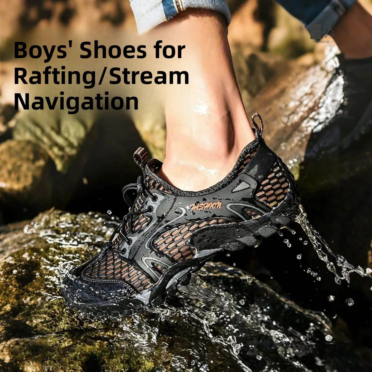 Men's Outdoor Summer Thick Bottom Anti-Slip Wading Shoes Special Use Floater Hole Hole Shoes for Camping Traveling Beach Sandals
Men's Outdoor Summer Thick Bottom Anti-Slip Wading Shoes Special Use Floater Hole Hole Shoes for Camping Traveling Beach Sandals