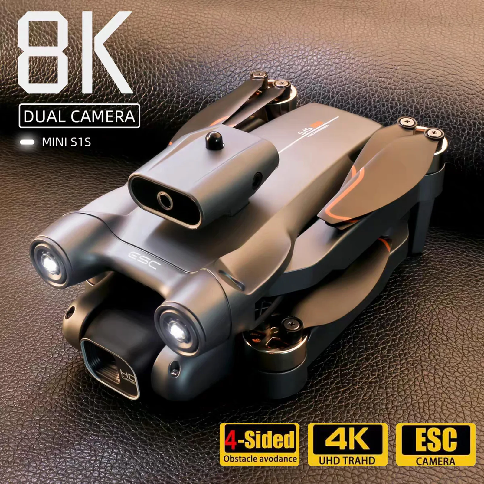 S1S Mini Drone with 4K HD Camera Brushless Optical Flow Intelligent Obstacle Avoidance Foldable RC Quadcopter Gift Small Dron
S1S Mini Drone with 4K HD Camera Brushless Optical Flow Intelligent Obstacle Avoidance Foldable RC Quadcopter Gift Small Dron