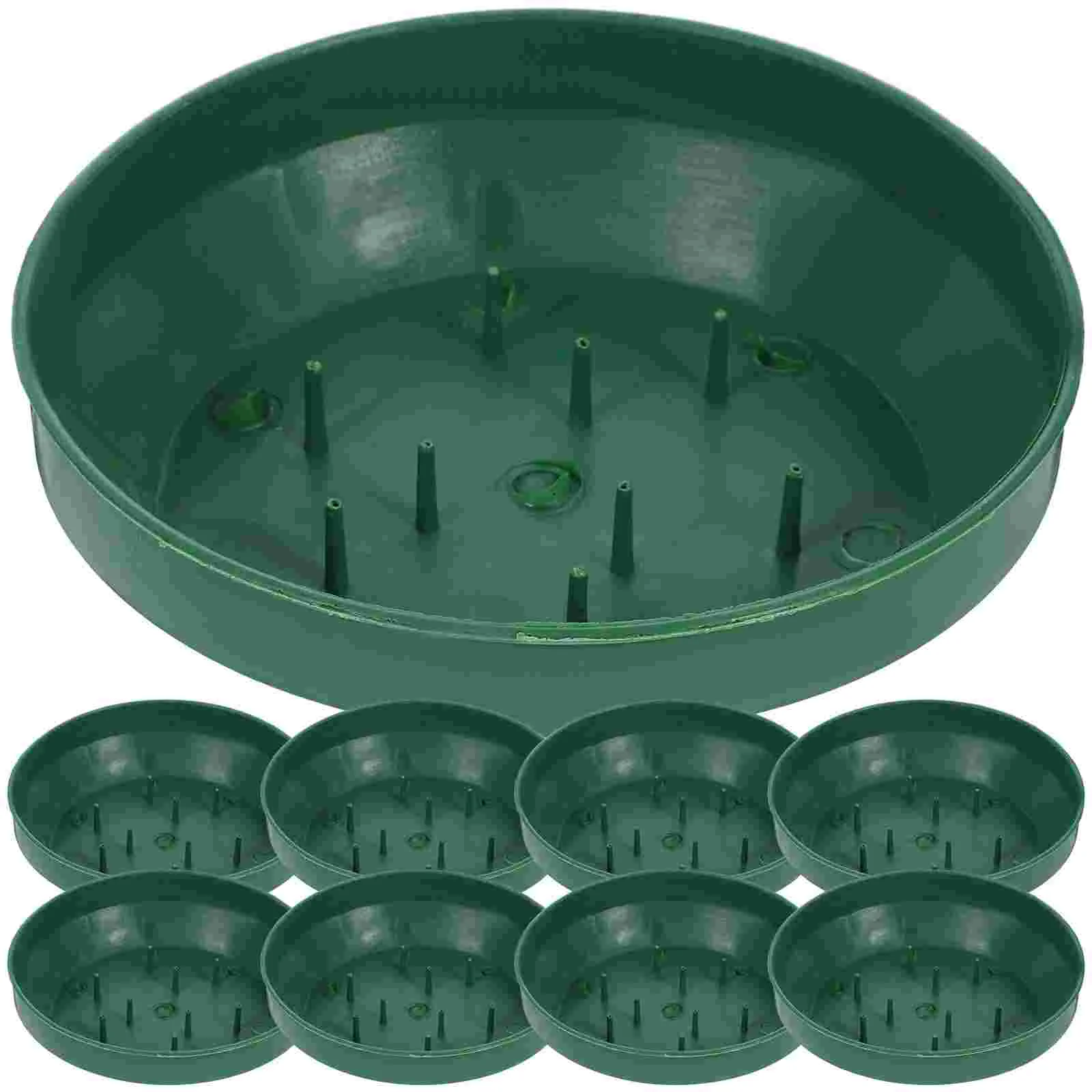 10 Pcs Round Dial Landscape Tray Flower Mud Faux Flowers Arrangement Supplies Foam Trays Artificial Plastic Holder
10 Pcs Round Dial Landscape Tray Flower Mud Faux Flowers Arrangement Supplies Foam Trays Artificial Plastic Holder