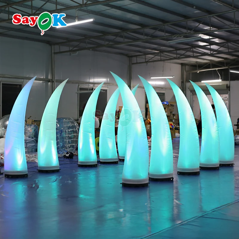 LED Inflatable Lamp Post & Ivory Tooth Post, Inflatable tube pillar Inflatable Lamp Post with LED Changeable Colors and blower for Wedding Sites, Event
LED Inflatable Lamp Post & Ivory Tooth Post, Inflatable tube pillar Inflatable Lamp Post with LED Changeable Colors and blower for Wedding Sites, Event