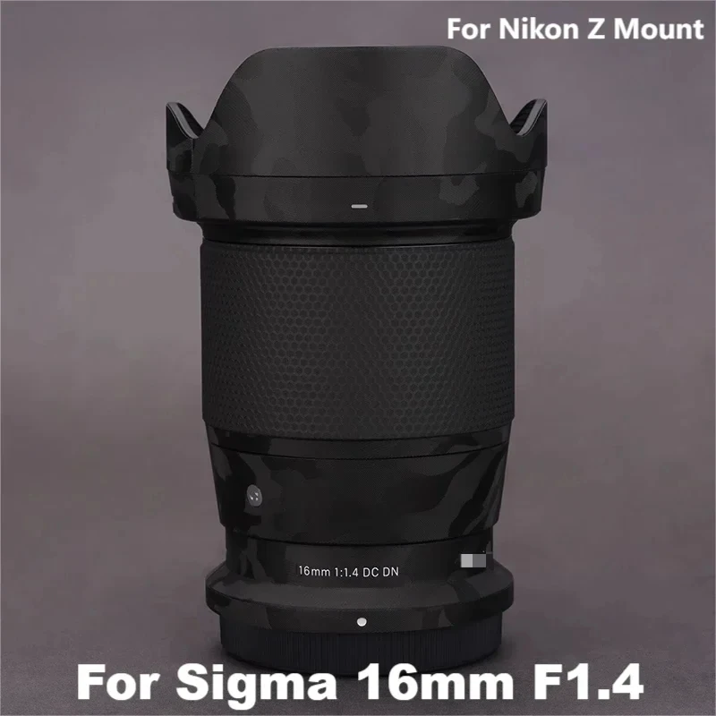 For Sigma 16mm F1.4 DC DN Decal Skin Vinyl Wrap Film Camera Lens Body Protective Sticker Coat For Nikon Z Mount 16 1.4 F1.4 Lens
For Sigma 16mm F1.4 DC DN Decal Skin Vinyl Wrap Film Camera Lens Body Protective Sticker Coat For Nikon Z Mount 16 1.4 F1.4 Lens