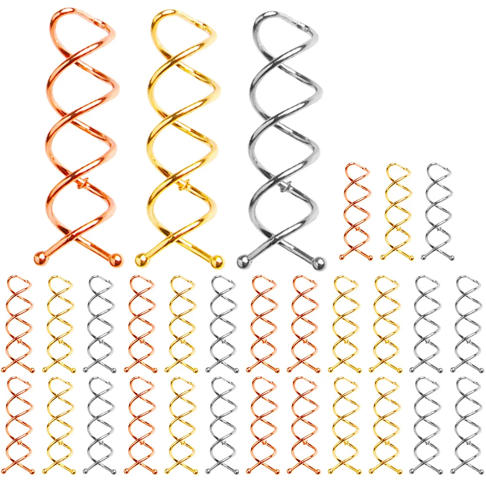 30pcs Spiral Hair Clips Gold Silver Rose Gold Bun Pins Hair Accessories Styling Tools for Party Wedding Prom Yoga
30pcs Spiral Hair Clips Gold Silver Rose Gold Bun Pins Hair Accessories Styling Tools for Party Wedding Prom Yoga