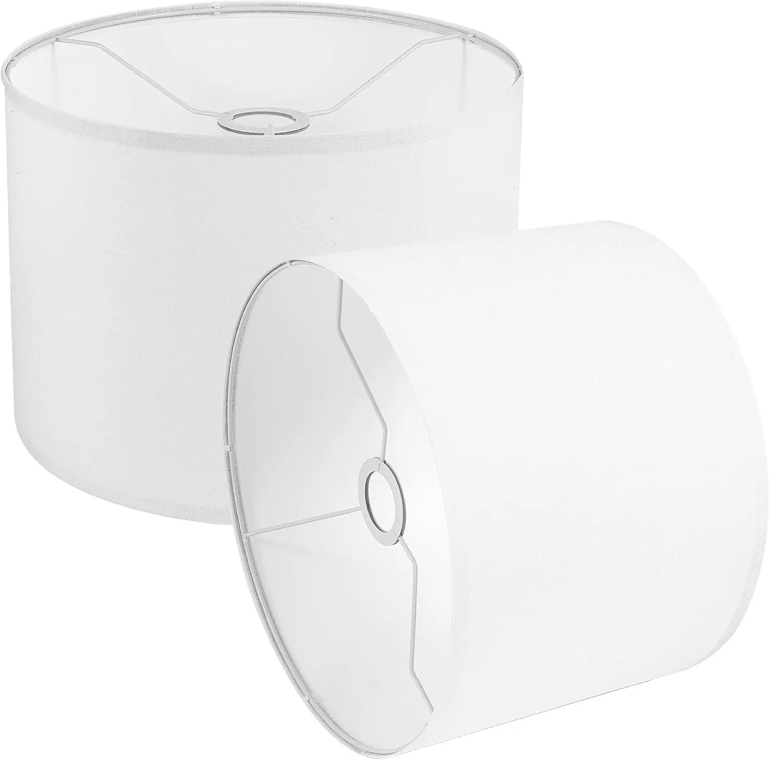 Lamp Shades Set of 2, Small Lamp Cover, White Drum Lampshades 8.7" Top x 8.7" Bottom x 7.9" High, Replacement Lamp Shade
Lamp Shades Set of 2, Small Lamp Cover, White Drum Lampshades 8.7" Top x 8.7" Bottom x 7.9" High, Replacement Lamp Shade